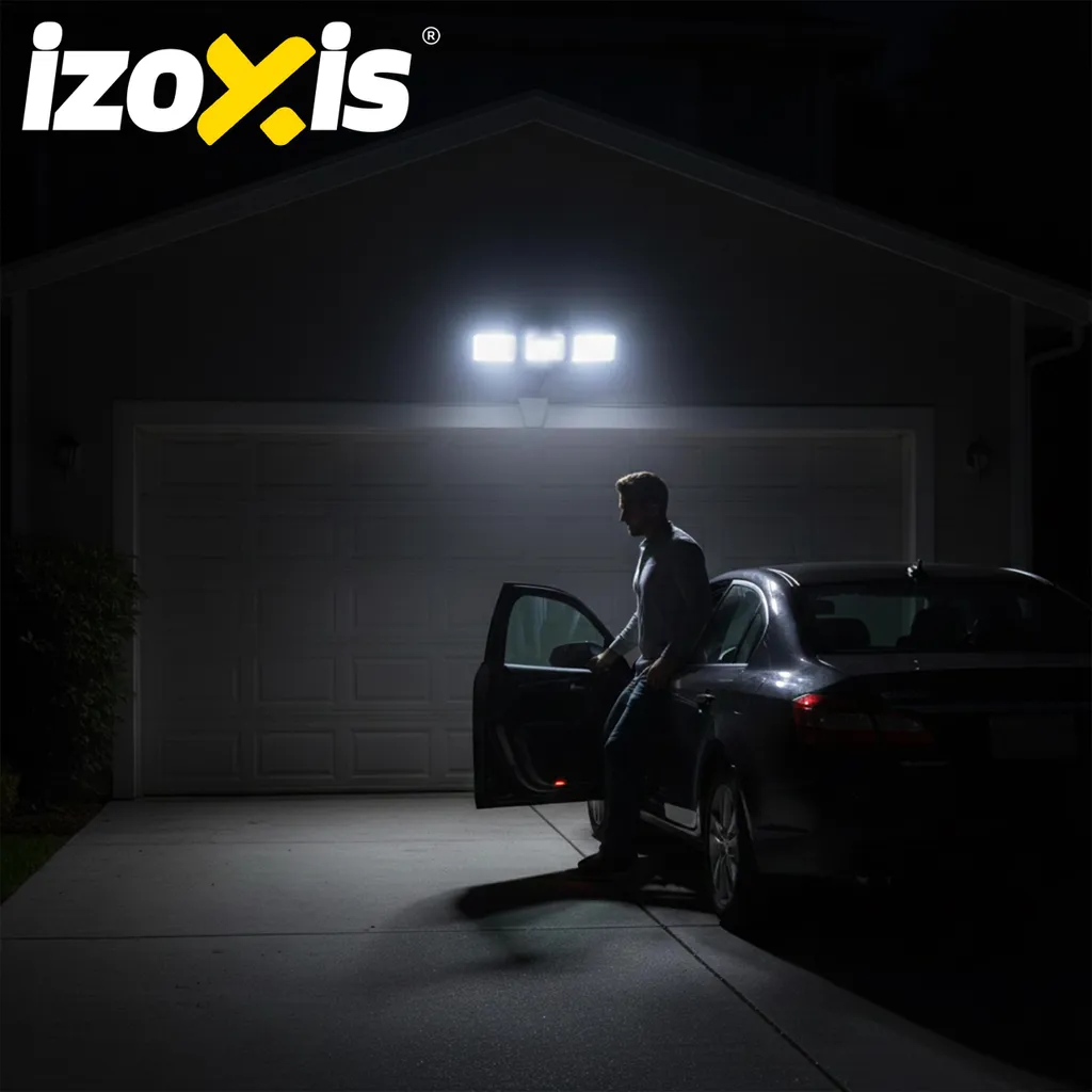Illuminazione Solare Izoxis 180 LED: Design e Funzionalità per Esterni - 3