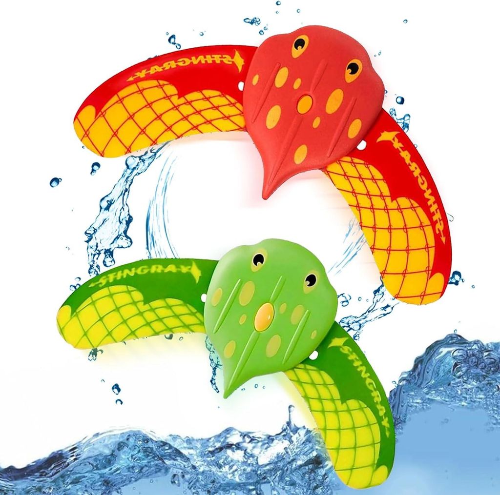 Teufel Fisch Schwimmbad Spielzeug, Wasserspielzeug Kinder, Pool Spielzeug, Tauchringe für Kinder, Tauchspielzeug, Wasser Spielzeug für Swimmingpo...