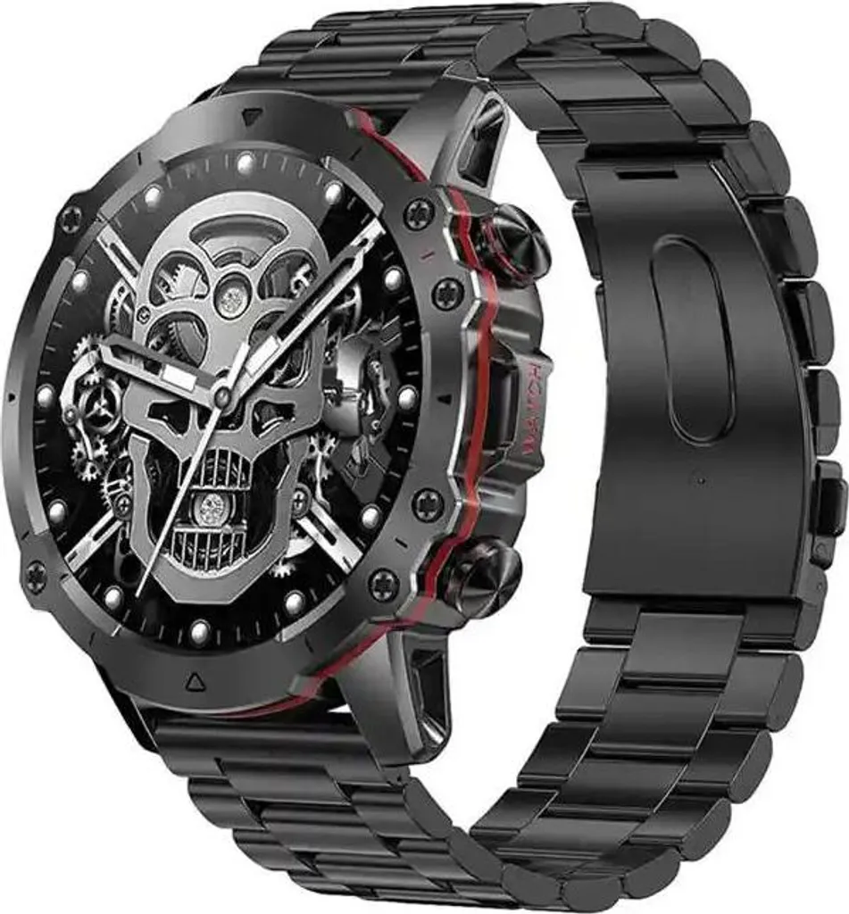 Montre intelligente UltraFit Black XS avec écran AMOLED de 1,43 pouces
