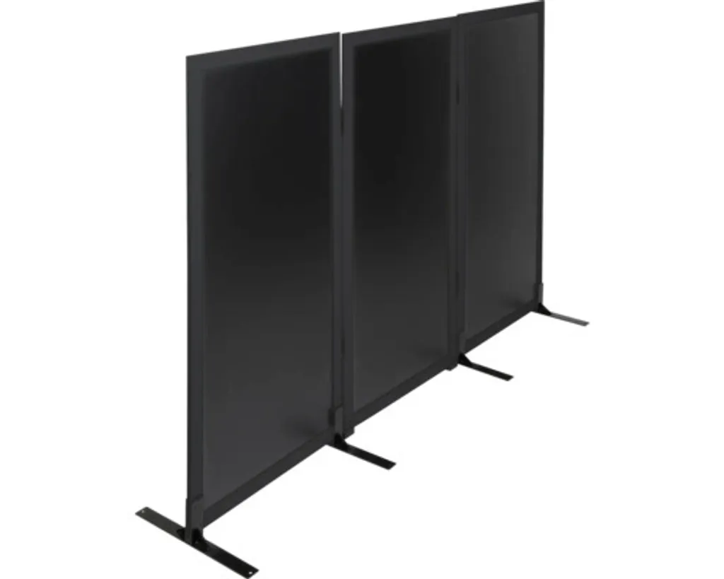 Securit SBM-BL-115 MULTIBOARD Tableau Noir Mural Design 115x30 cm - 11