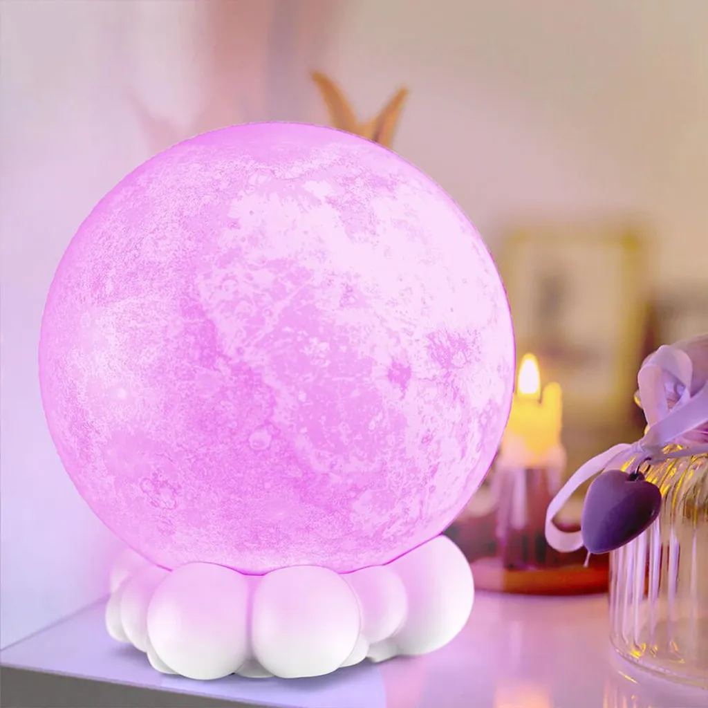 Moony Globe Multicolore MOB Light Speaker : Globe LED 360° avec Son Hi-Fi - 2