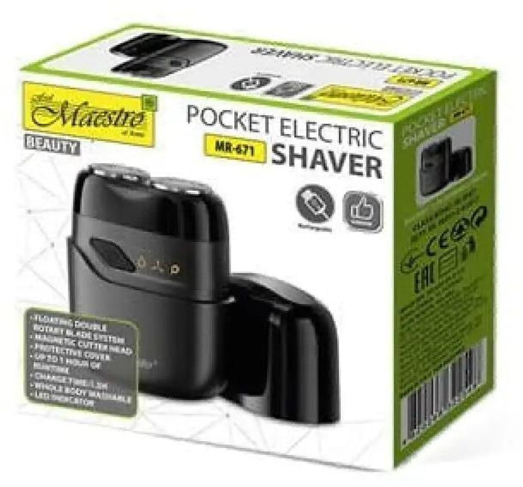 mellerware MR-671 USB travel electric shaver Zdjęcie produktu 