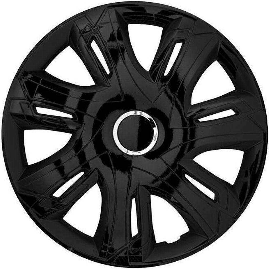 NRM Radkappen SUPERNORVA, Schwarz 16" Zoll. (4 x Universal Radzierblenden/Radkappen)