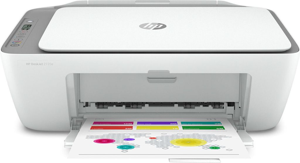 HP DeskJet 2720e Wireless All-in-One Colore Stampante, Immagine del prodotto 