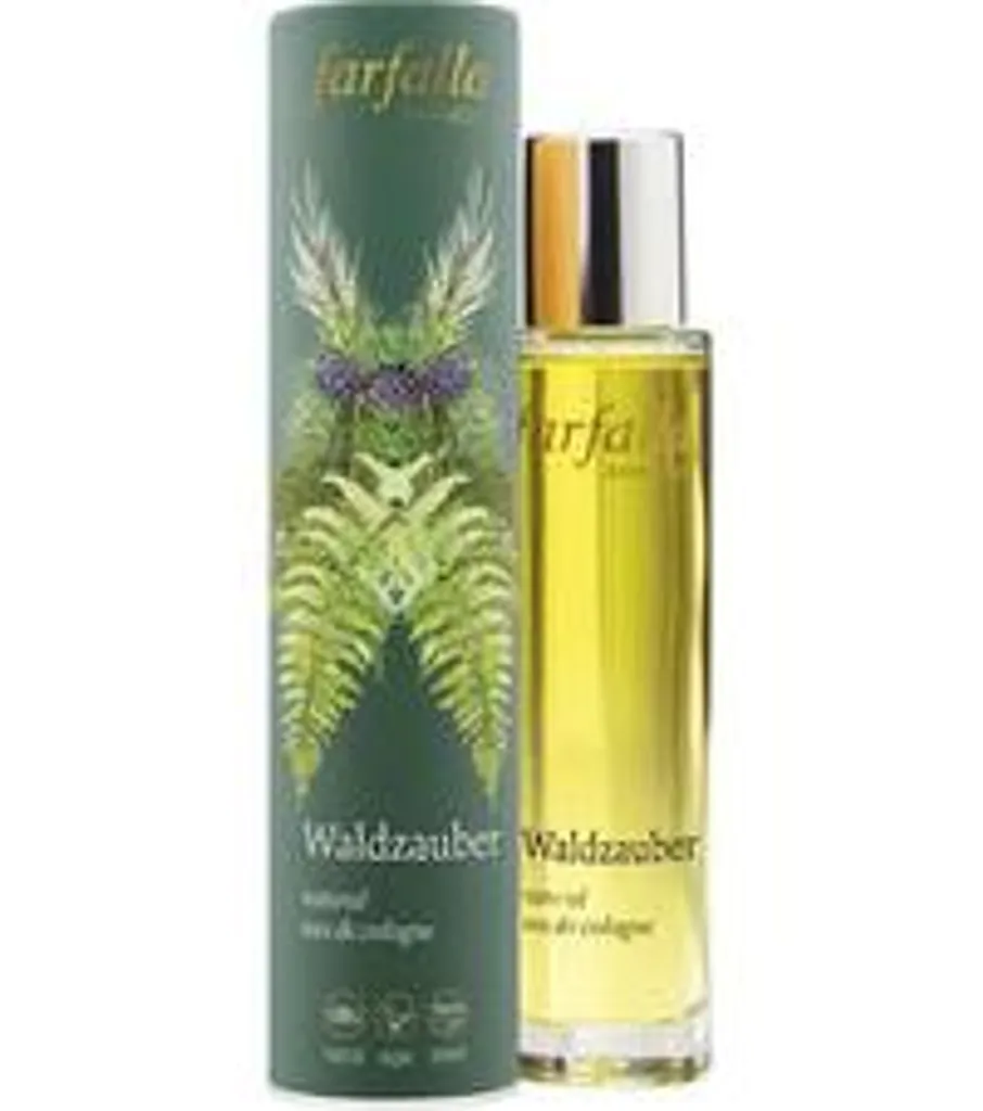 Eau de Cologne Waldzauber 50ml - Senteur Pin et Mousse Naturelle Pure
