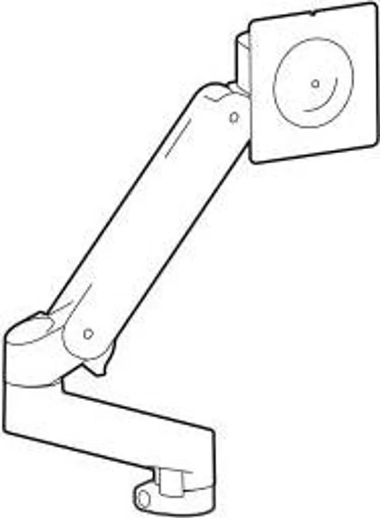 Ergotron 98-734-292 Kit de Montage Direct LX Pro Dual WCB Blanc