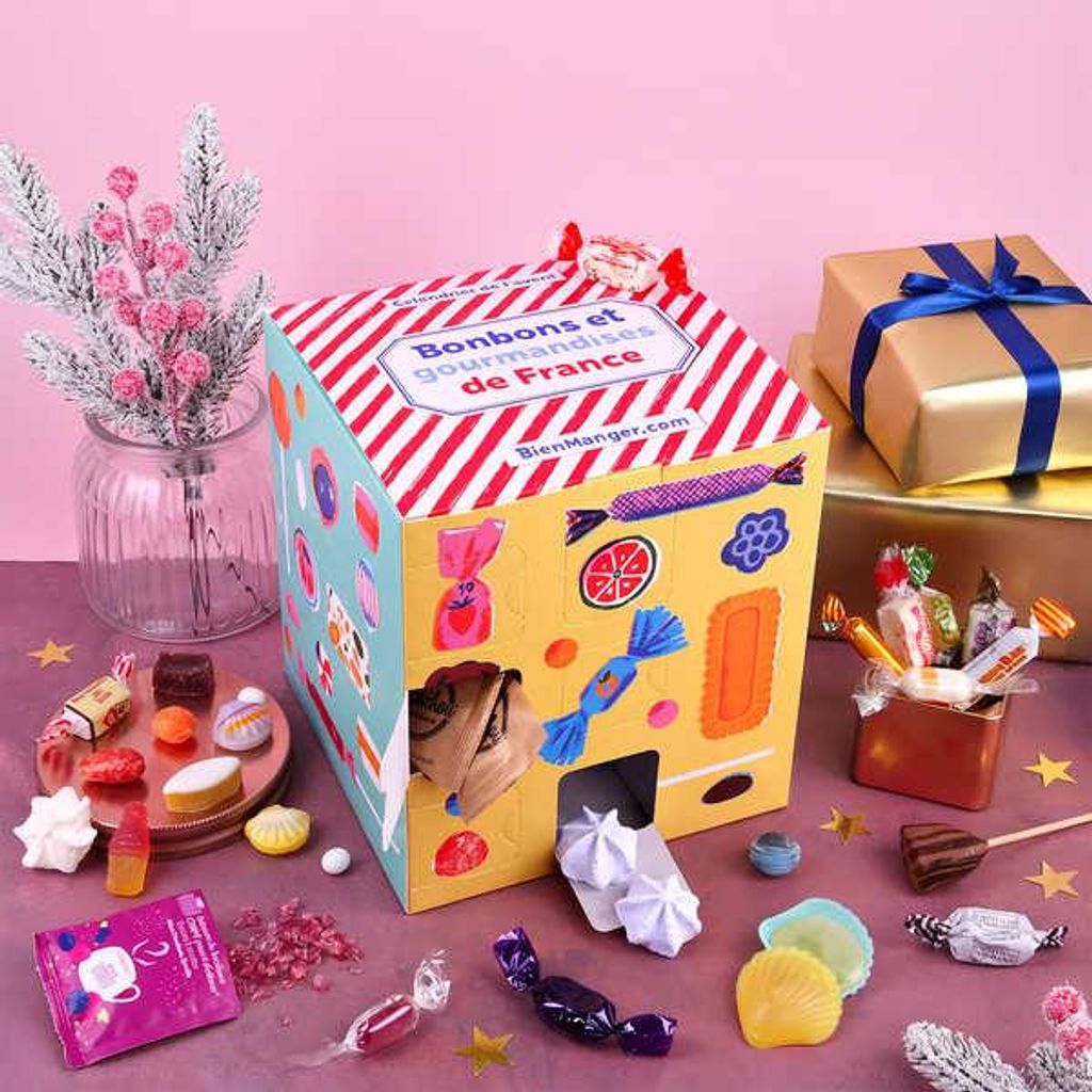 Adventskalender: Süßigkeiten und Leckereien aus Frankreich Produktbild 