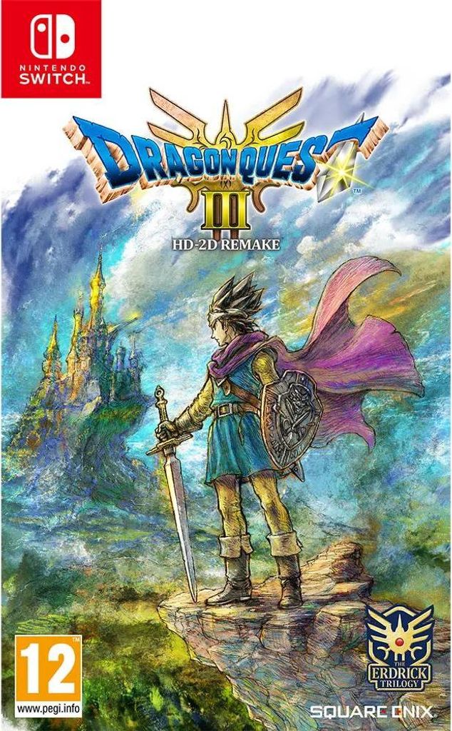 Square Enix Dragon Quest III HD-2D Remake, Nintendo Switch, E10+ (Jeder über 10 Jahre), Physische Medien