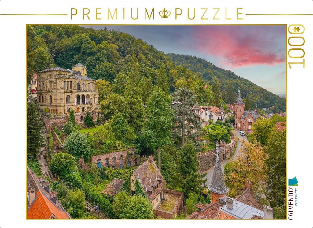 CALVENDO Puzzle Ein Motiv aus dem Kalender Heidelberg Impressionen | 1000 Teile Lege-Größe 64x48cm Foto-Puzzle für glückliche Stunden