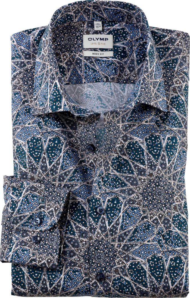 200264-Hemden 16 petrol Größe 43