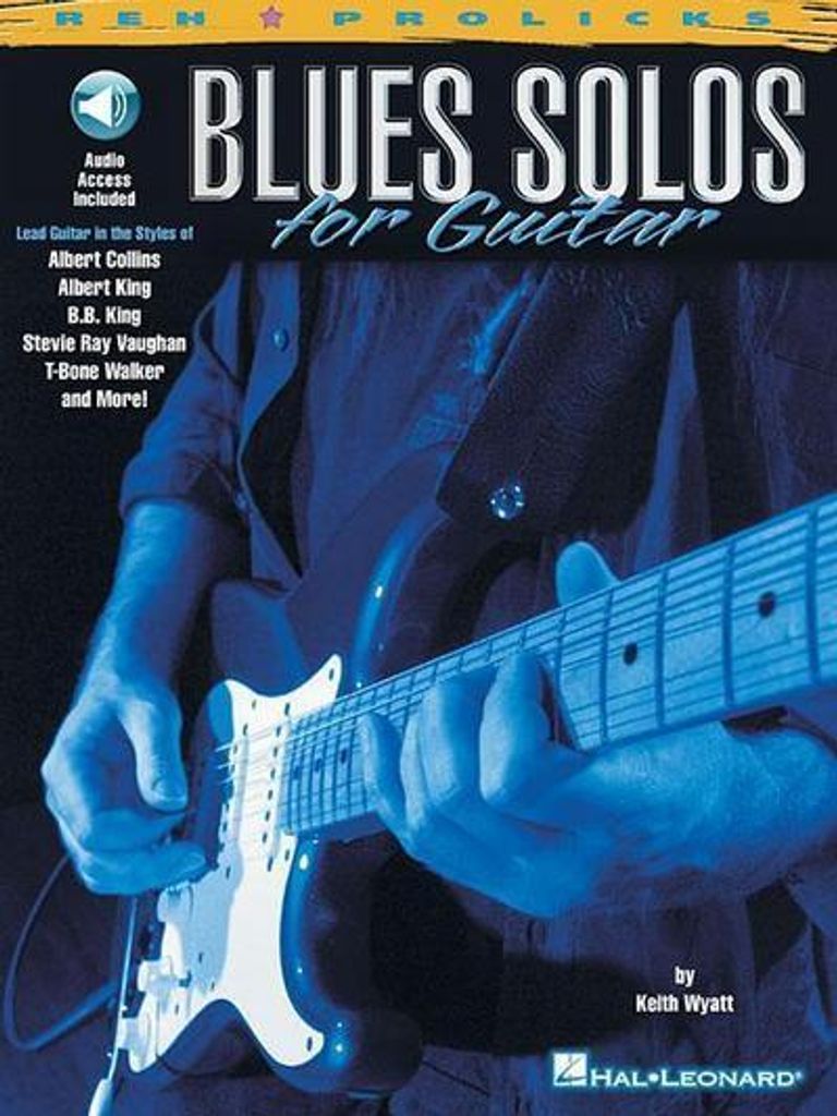 Blues Solos for Guitar Book/Online Audio
