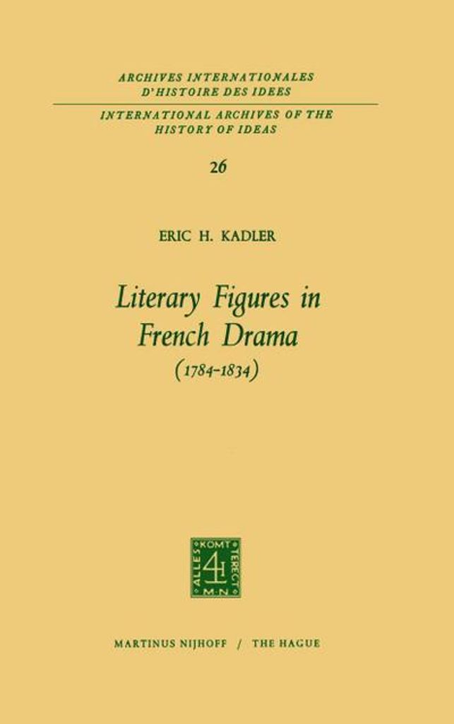 Literarische Figuren im französischen Drama (1784-1834)