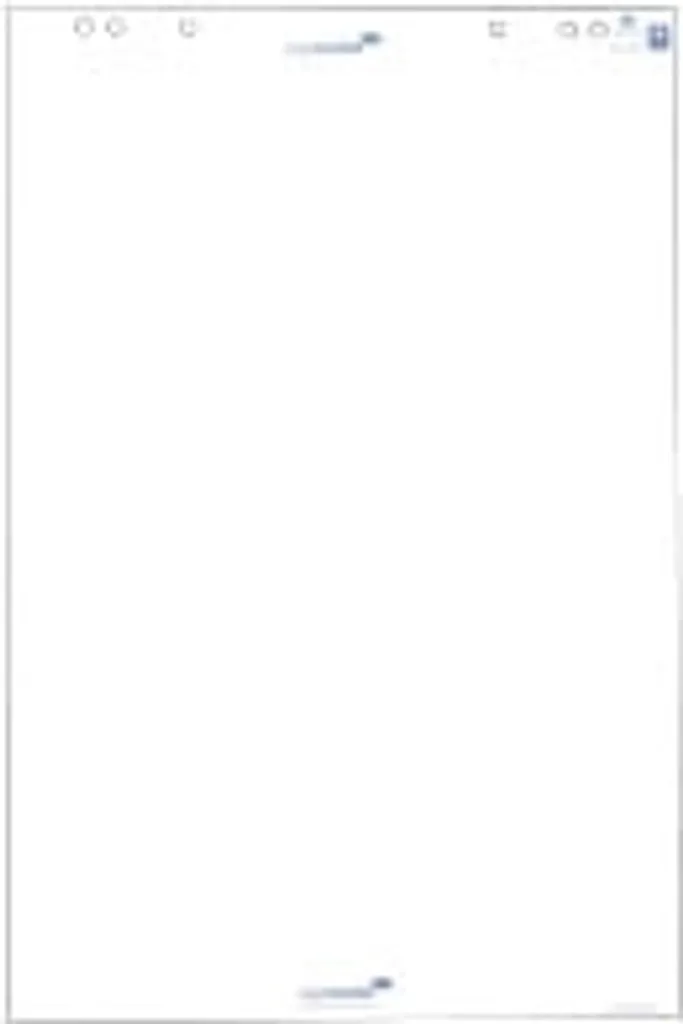 Bloc papier Flipchart pour réunions et présentations Legamaster 5pcs
