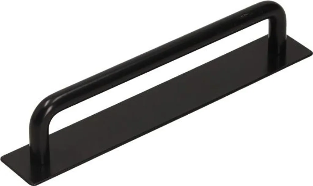 Maniglia Mobile 128mm US33 Nero Opaco - Minimalismo Puro e Funzionale