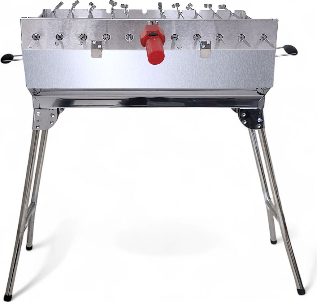 Mangal Kairat Schaschlik Grill mit Drehspieß mit Powerbank Produktbild 