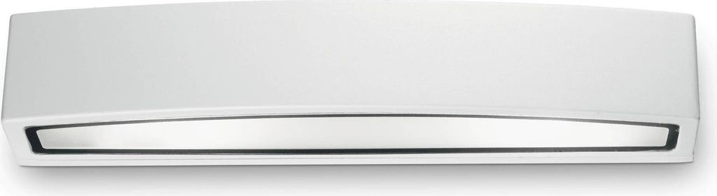 Andromeda Moderne Wandleuchte in Aluminium Weiß 2 Lichter Produktbild 