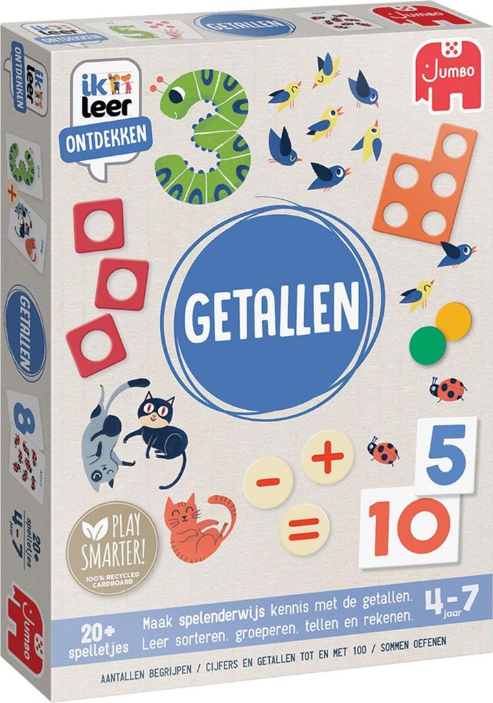 Jumbo Ich lerne, Zahlen Bildungsspiel zu entdecken Produktbild 