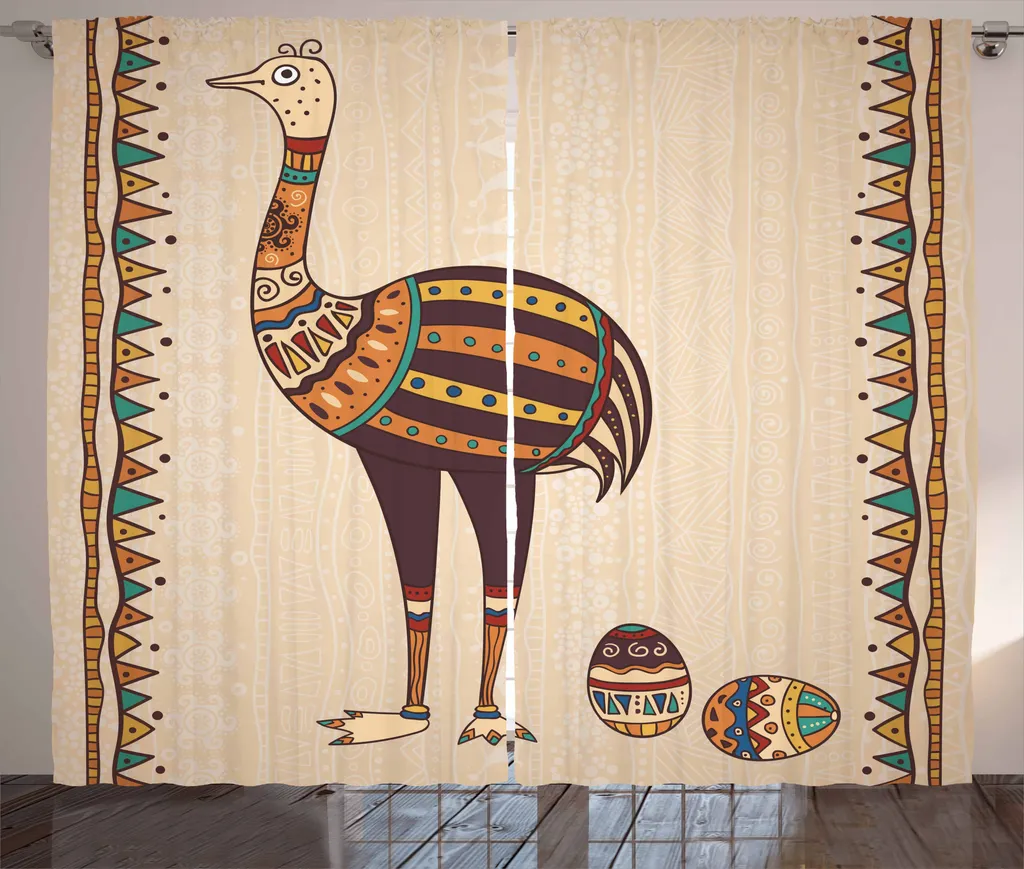 Tende ABAKUHAUS Lavabili 280x175cm | Rustico Chic per Cucina e Soggiorno