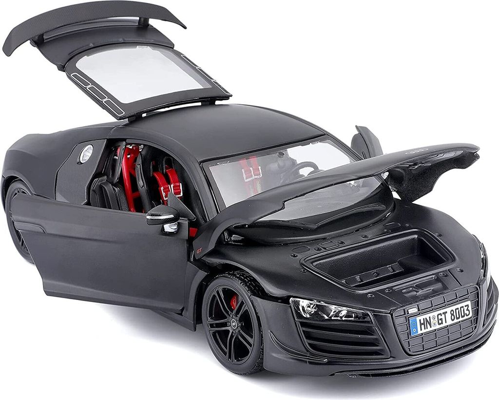 Maisto 31395 - Modellauto - Audi R8 GT3 (schwarz, Maßstab Produktbild 3