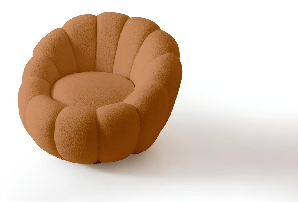 Luxus Sessel Club Fernseh Textil Einrichtung Möbel Lounge Relax Stuhl