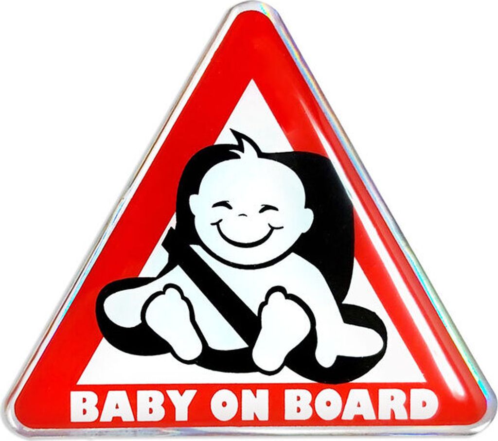 Sticker 3D Baby On Board HQ