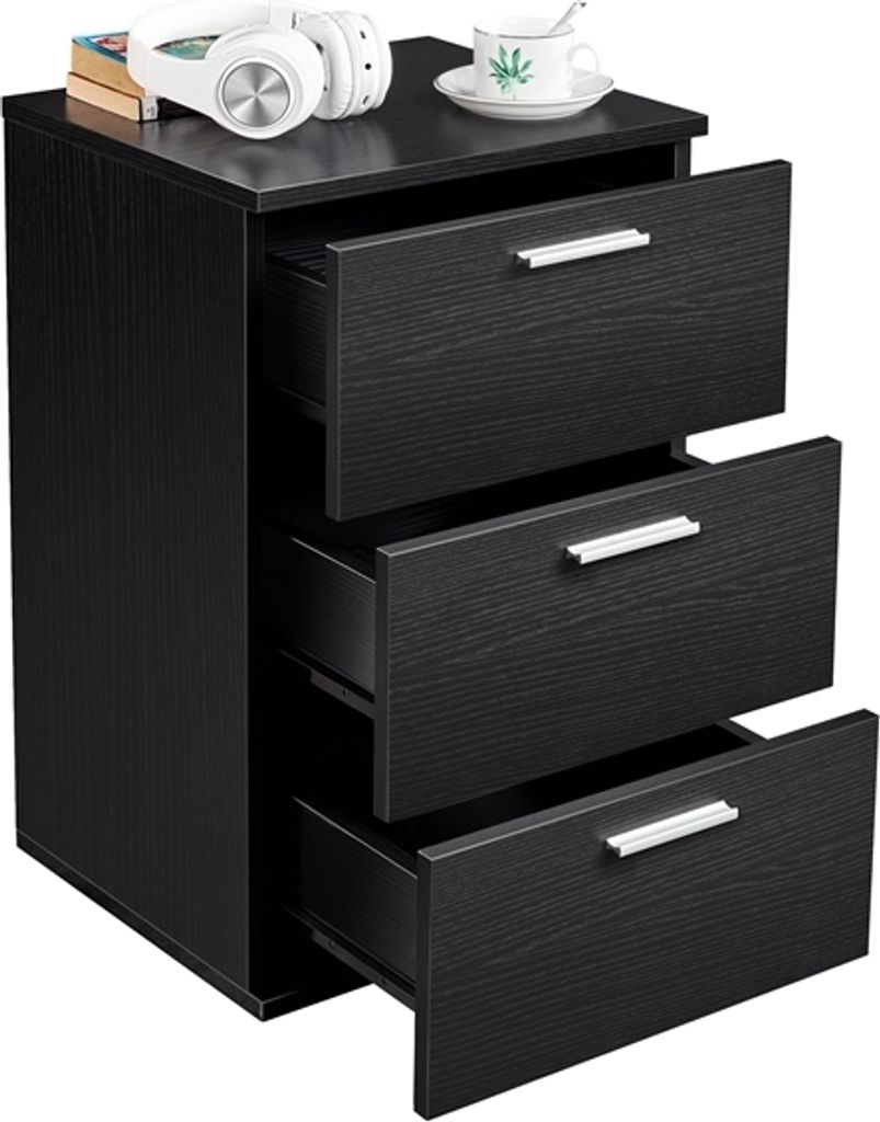 Yaheetech 2er Set Nachttisch Nachtschrank Kommoder für Produktbild 5