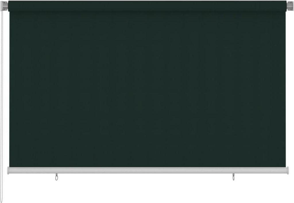 Tenda da esterno 240 x 140 cm verde scuro in HDPE Immagine del prodotto 