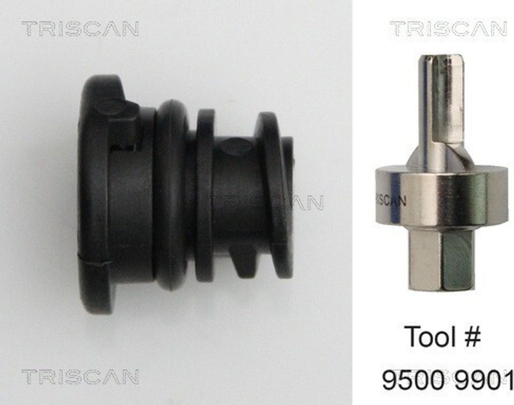 TRISCAN Verschlussschraube Ölwanne 9500 2901 für VW Polo Schrägheck (6R1 6C1)