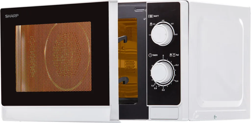 Four à micro-ondes idéal pour repas rapides et décongélation inox - 4