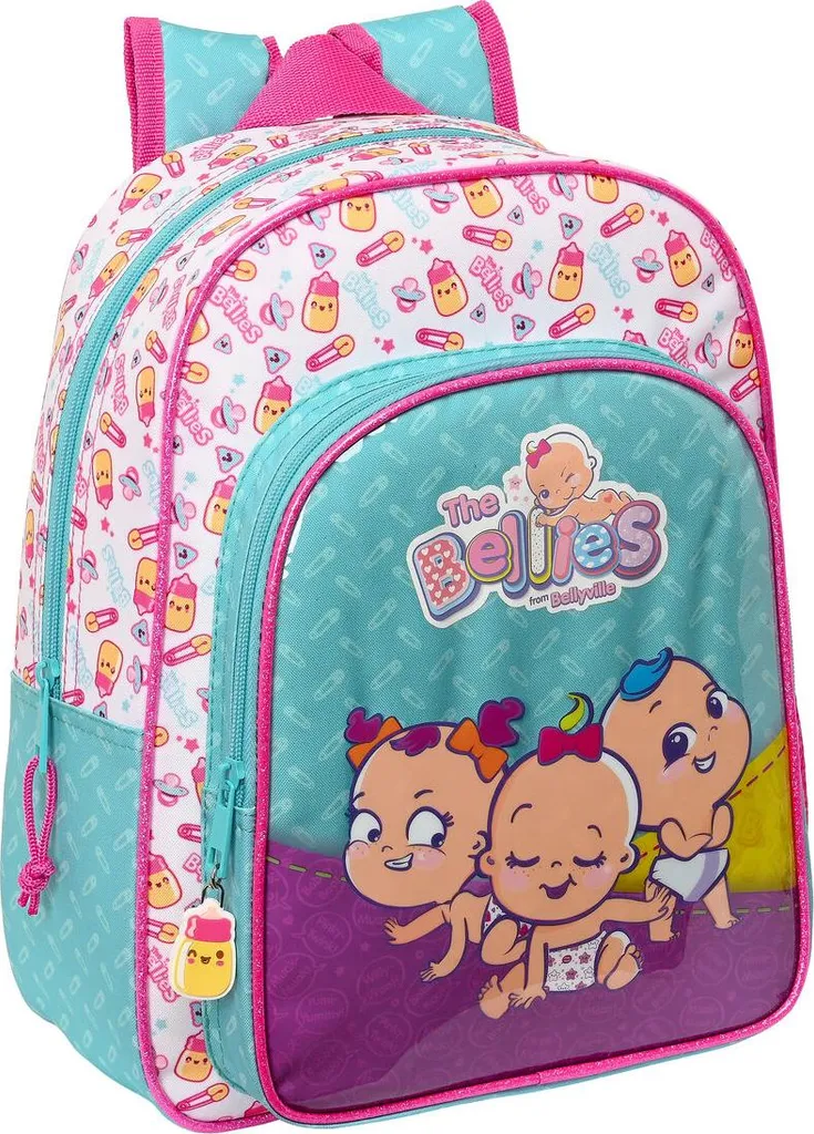 Zaino The Bellies Morado per Bambini - Accessorio Scuola 26cm
