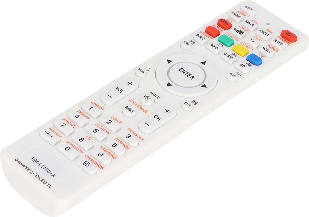 Universal-Fernbedienung für Smart-TVs mit Netflix-Taste für Hisense
