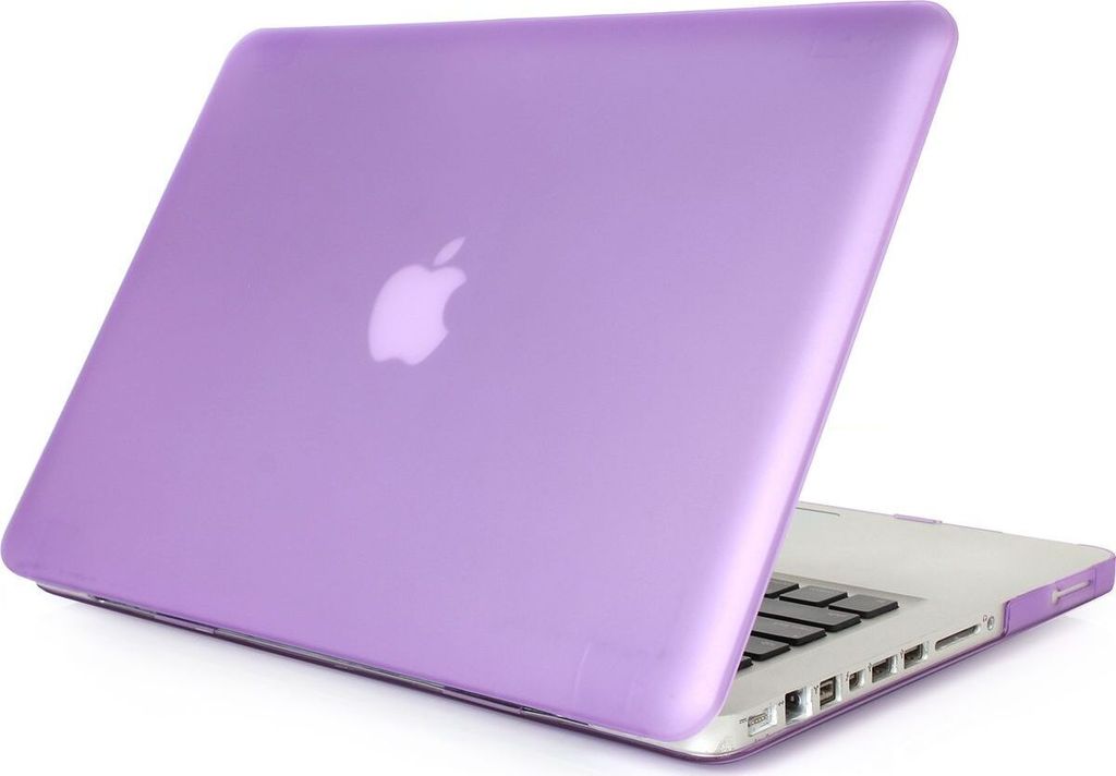 Mobigear Matte MacBook Pro 15 Zoll (2008-2012) Hardcase Hülle MacBook Case - Lila - Model A1260 / A1286