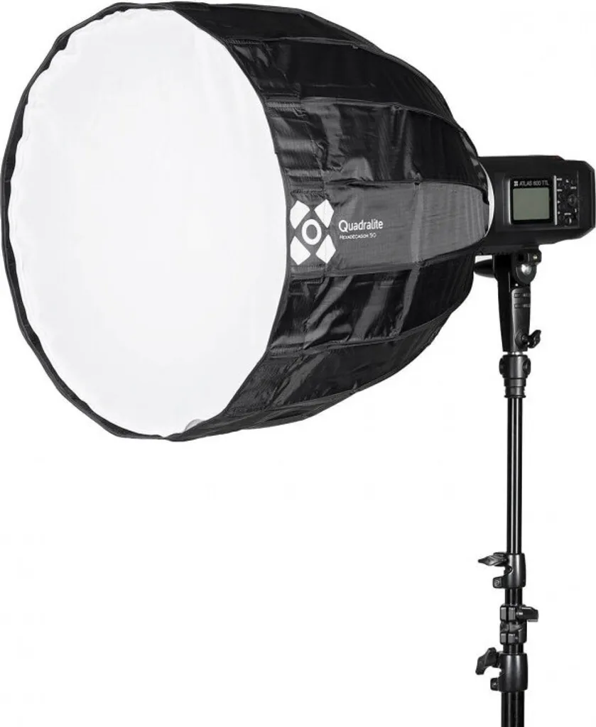 Softbox Quadralite Hexadecagon 50 - Modificatore di Luce Pro