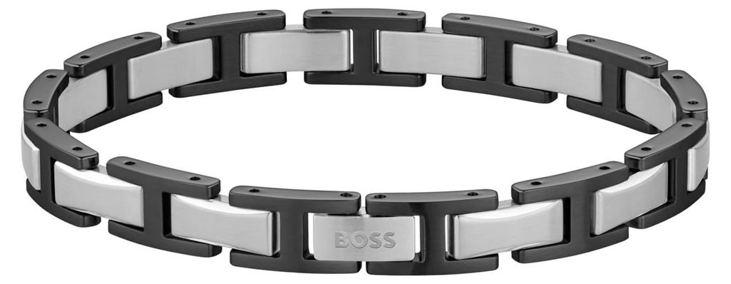 Elegante pulsera de acero para hombre, modelo Nolan 1580794 Imagen del producto 