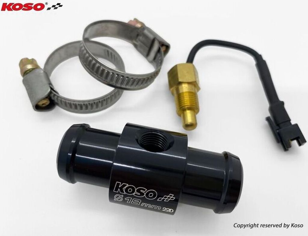 KOSO Adapter für Kühlmitteltemperaturfühlerfür Leitung Produktbild 