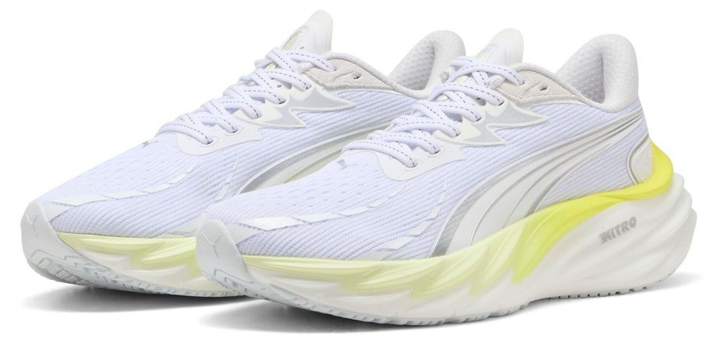 Puma Velocity NITRO 4 Wns - PUMA White-Apple Spritz, Größe:6.5