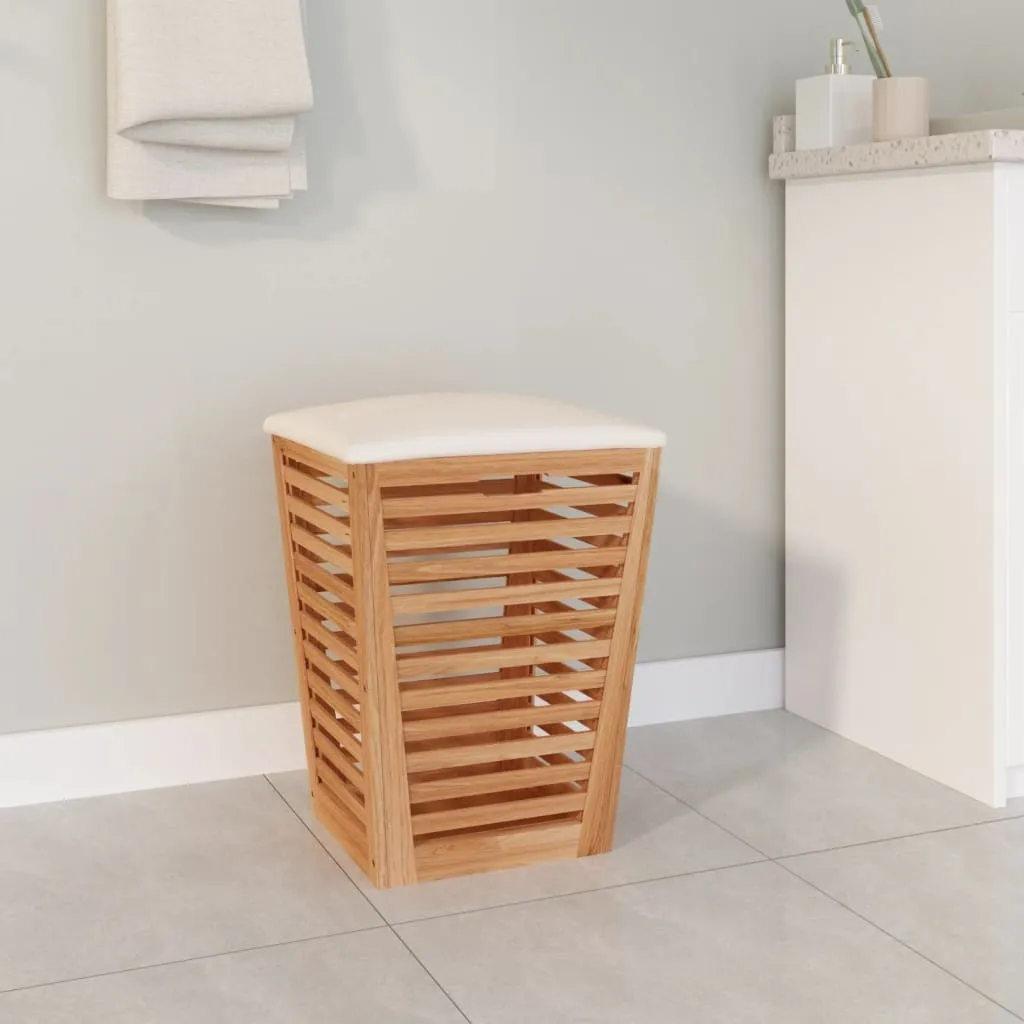 Tabouret de bain stable en bois de noyer pour sécuriser votre salle d'eau
