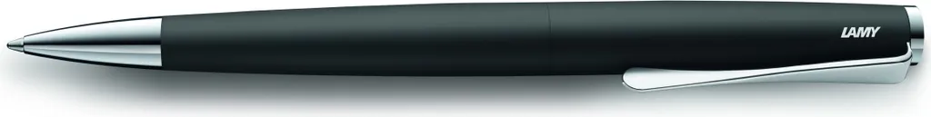 LAMY 1225920 Stylo bille studio noir mat avec encre noire - Modèle 1 St.