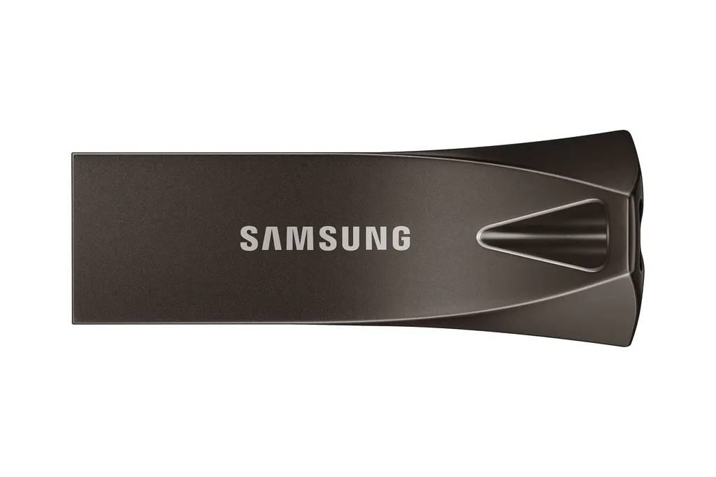 Clé USB 3.2 Samsung MUF-128BE Bar Plus 128 Go en Gris Champagne Titan