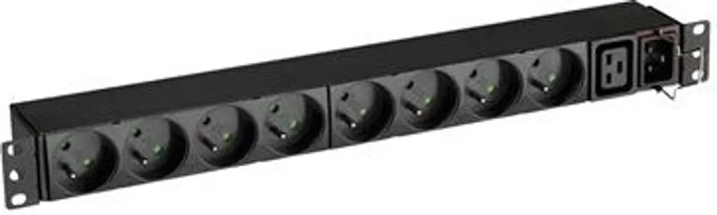 Eaton FlexPDU 8 FR Unité de Distribution d'Énergie PDU 1U Noir