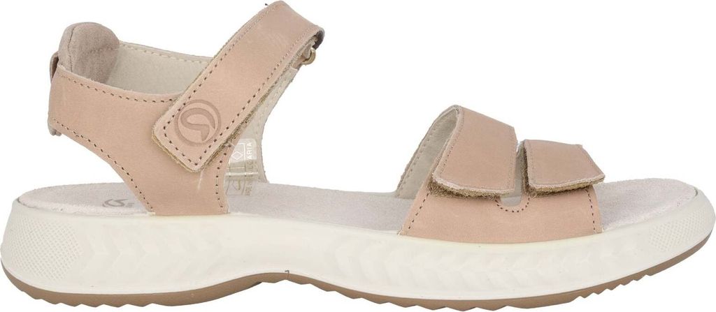 Ara Damen Sandale Avio-S Keilsohle HighSoft herausnehmbares Fußbett Klettverschluss Ziersteine