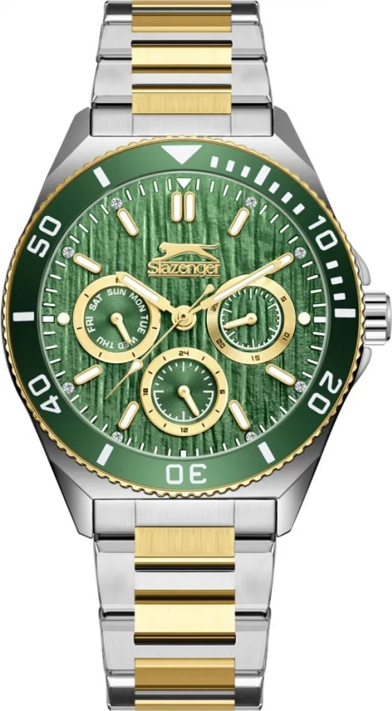 Offerta Orologio Slazenger SL.09.2371.2.05 Verde Moda - Prezzo Shock