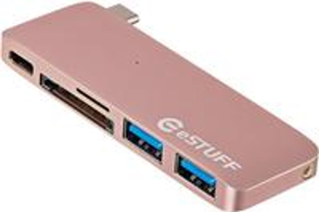 eSTUFF USB-C Slot-in Hub Rose Allure Series - Digital/Daten - Aluminium