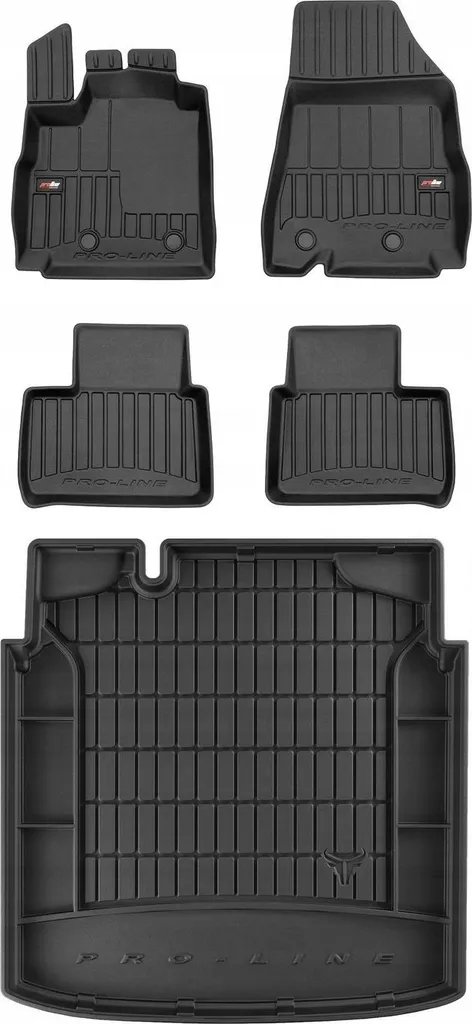Tappetini 3D Renault Arkana 2021- Gomma Premium Vaschetta