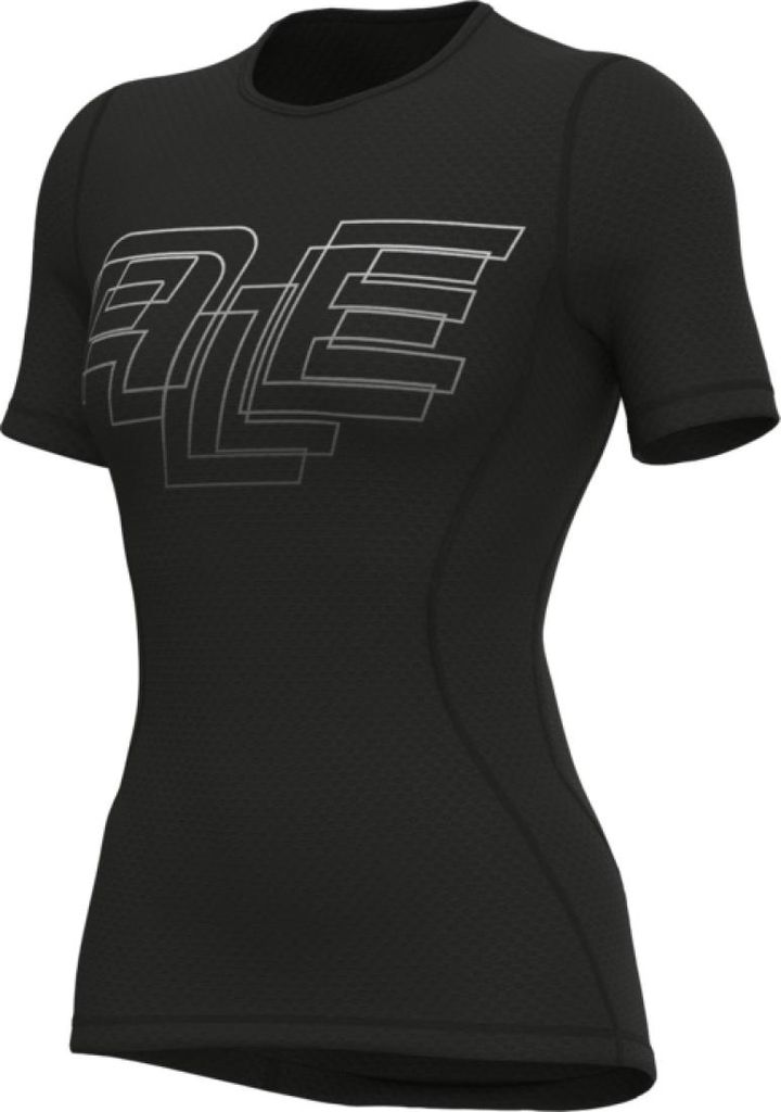 ALÉ Kurzarm Fahrrad-Shirt - FOLLOW MW INTIMO - Schwarz S