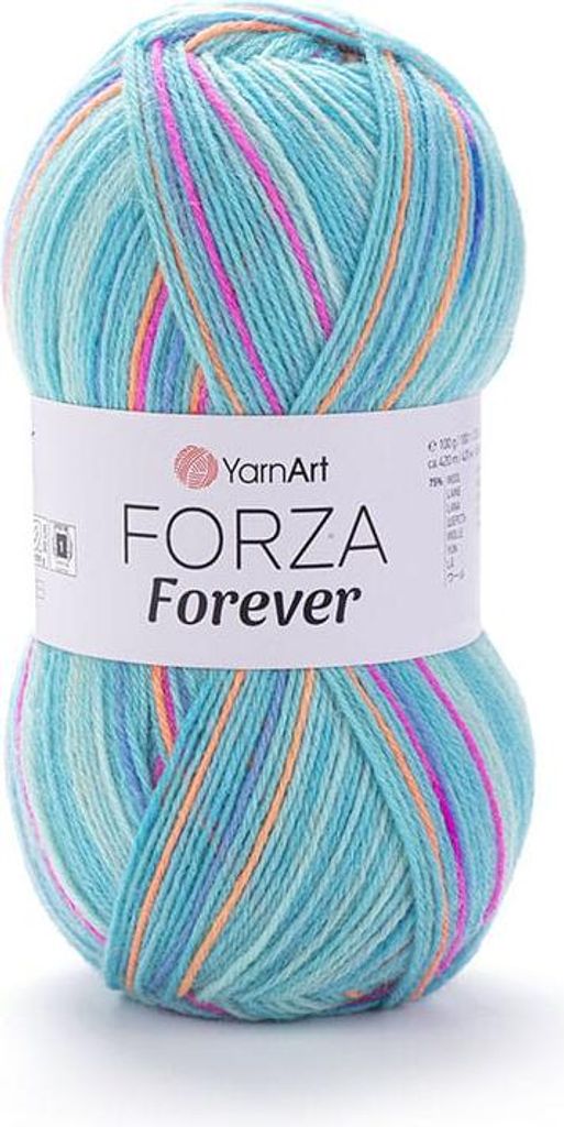 YarnArt Forza Forever - Multicolor Wolle, Optimale Produktbild 
