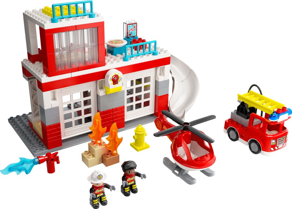 Lego Duplo 10970 Remiza Strażacka I Helikopter Zdjęcie produktu 8