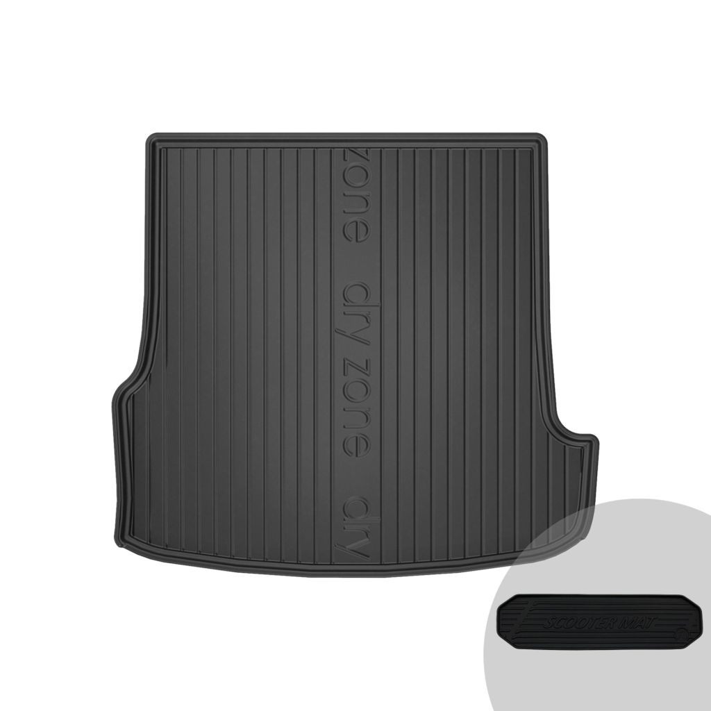 FROGUM Gummi Kofferraummatte Kofferraumwanne für Volkswagen Passat B5 1996-2005