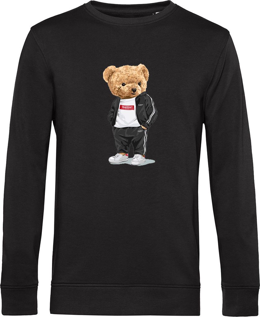 Ballin Est. 2013 Bear Tracksuit Sweater Schwarz - Große XXL