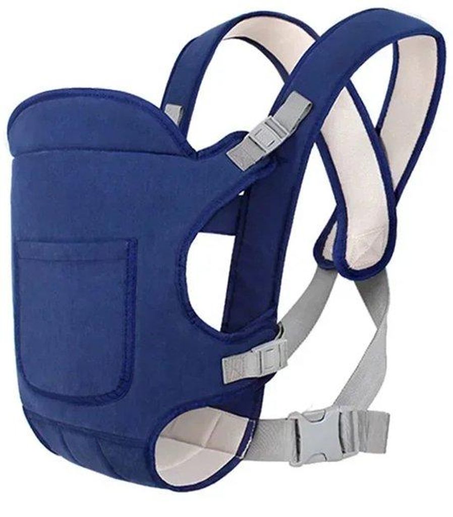 Ergonomische Babytragetasche - Für 0-15 kg - atmungsaktiv & gepolst - vorn und hinten tragbar - verstellbar